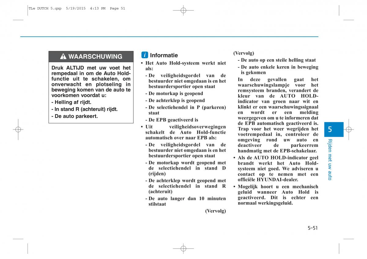 Hyundai Tucson III 3 handleiding / page 425