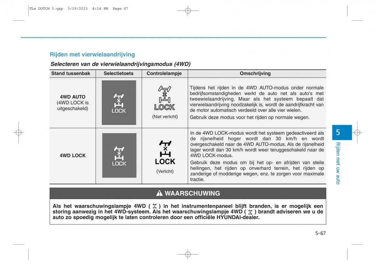 Hyundai Tucson III 3 handleiding / page 441