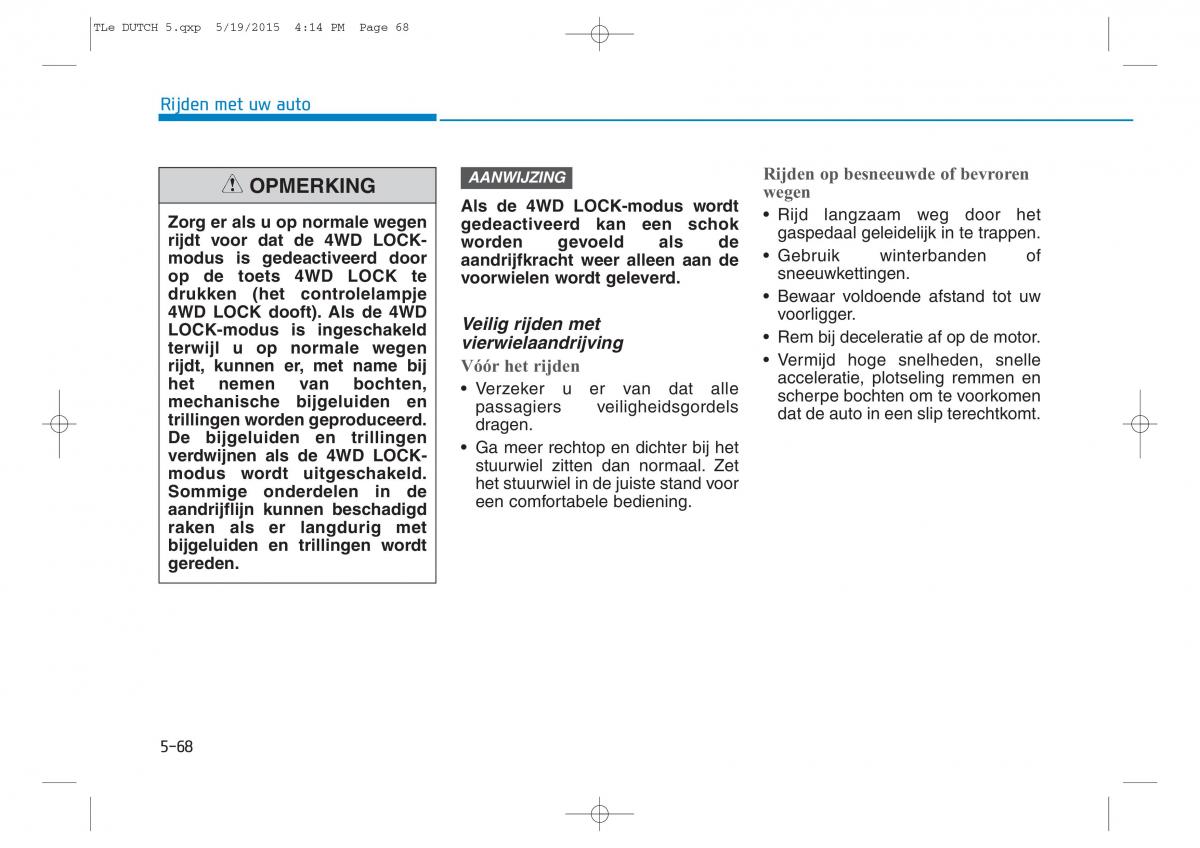 Hyundai Tucson III 3 handleiding / page 442