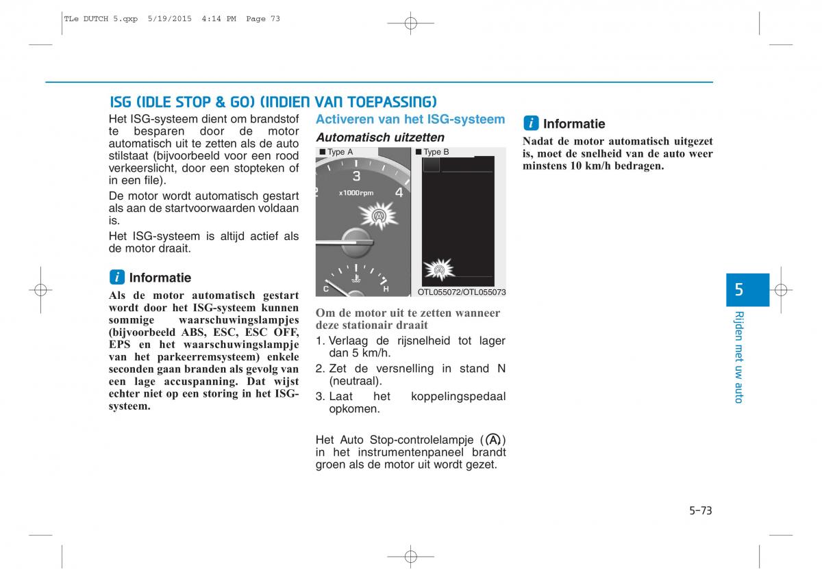 Hyundai Tucson III 3 handleiding / page 447