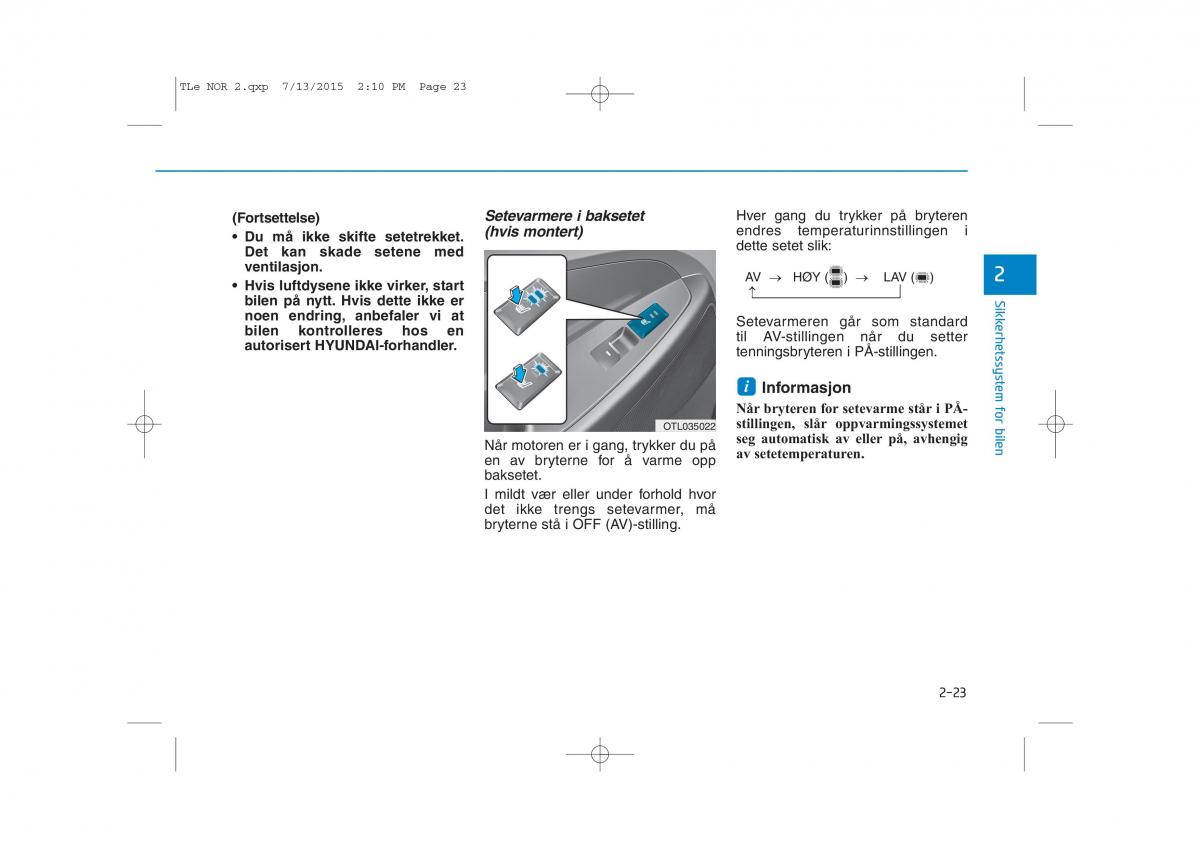 Hyundai Tucson III 3 bruksanvisningen / page 55