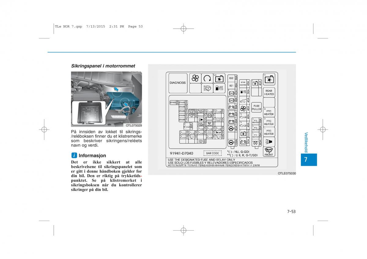 Hyundai Tucson III 3 bruksanvisningen / page 589