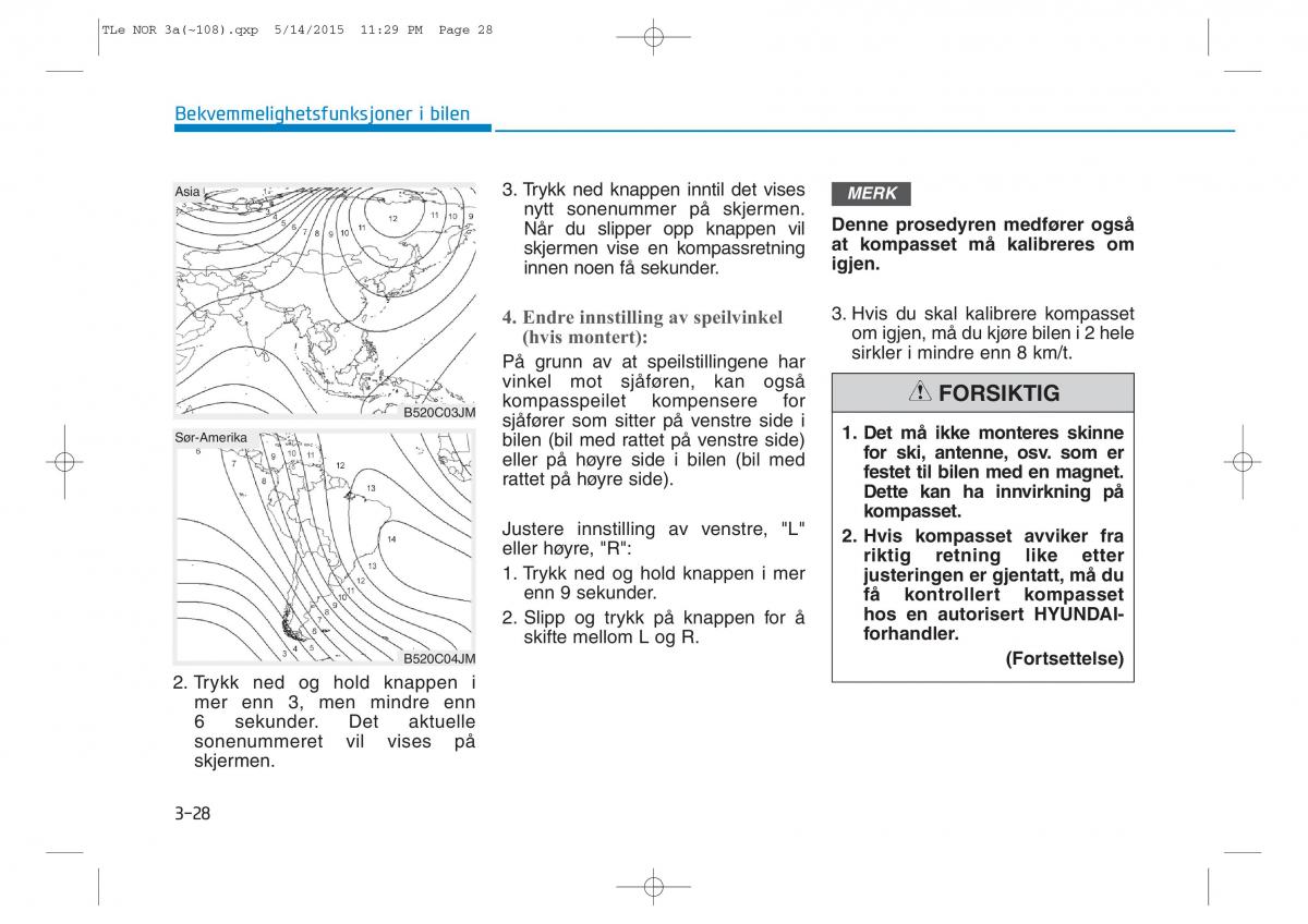 Hyundai Tucson III 3 bruksanvisningen / page 133