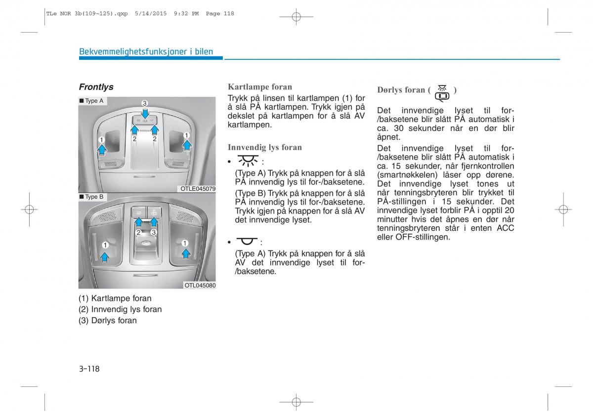 Hyundai Tucson III 3 bruksanvisningen / page 223