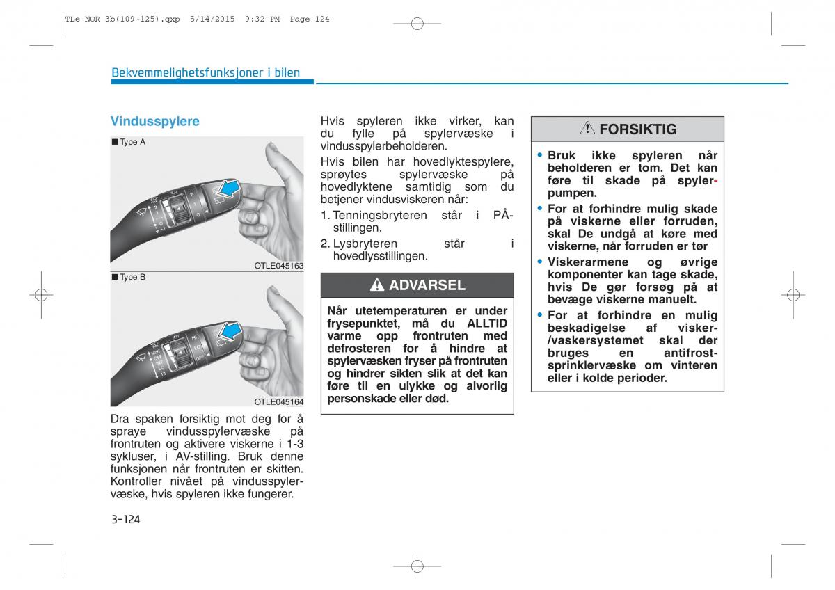 Hyundai Tucson III 3 bruksanvisningen / page 229