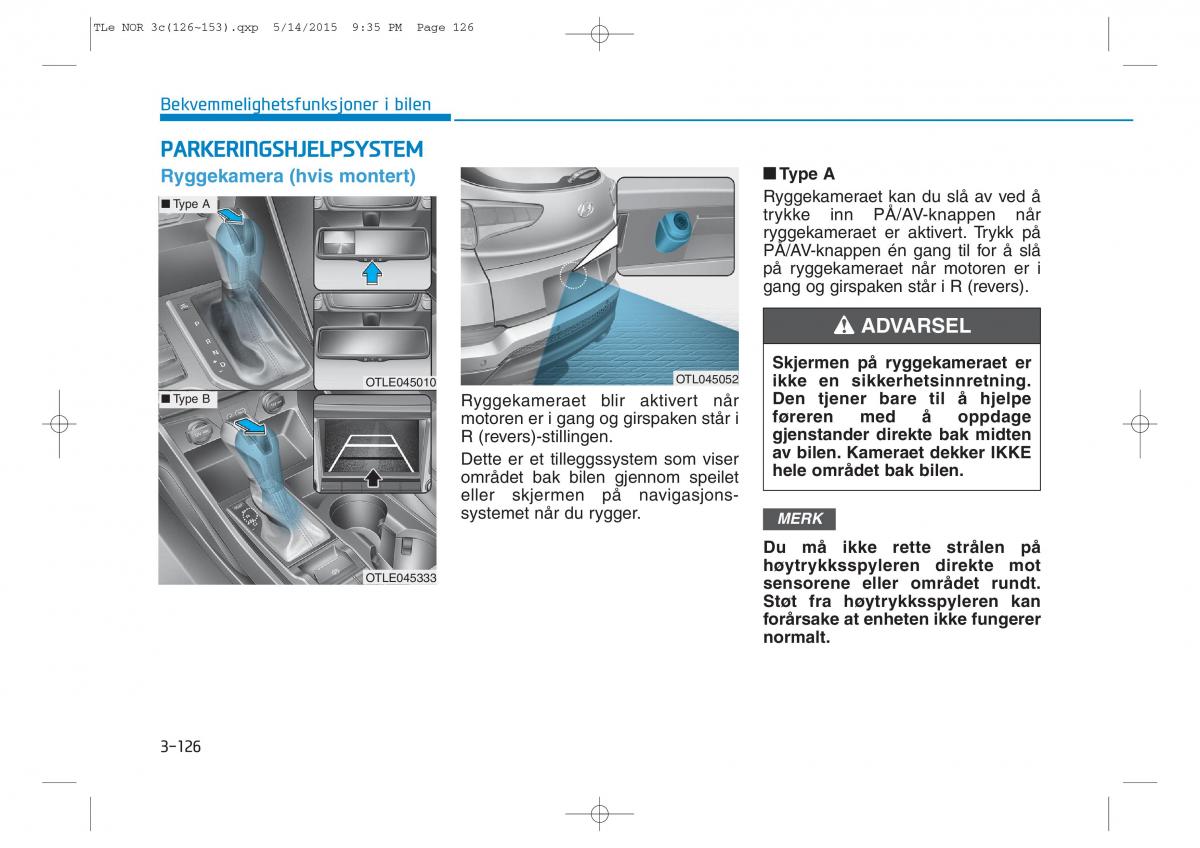 Hyundai Tucson III 3 bruksanvisningen / page 231