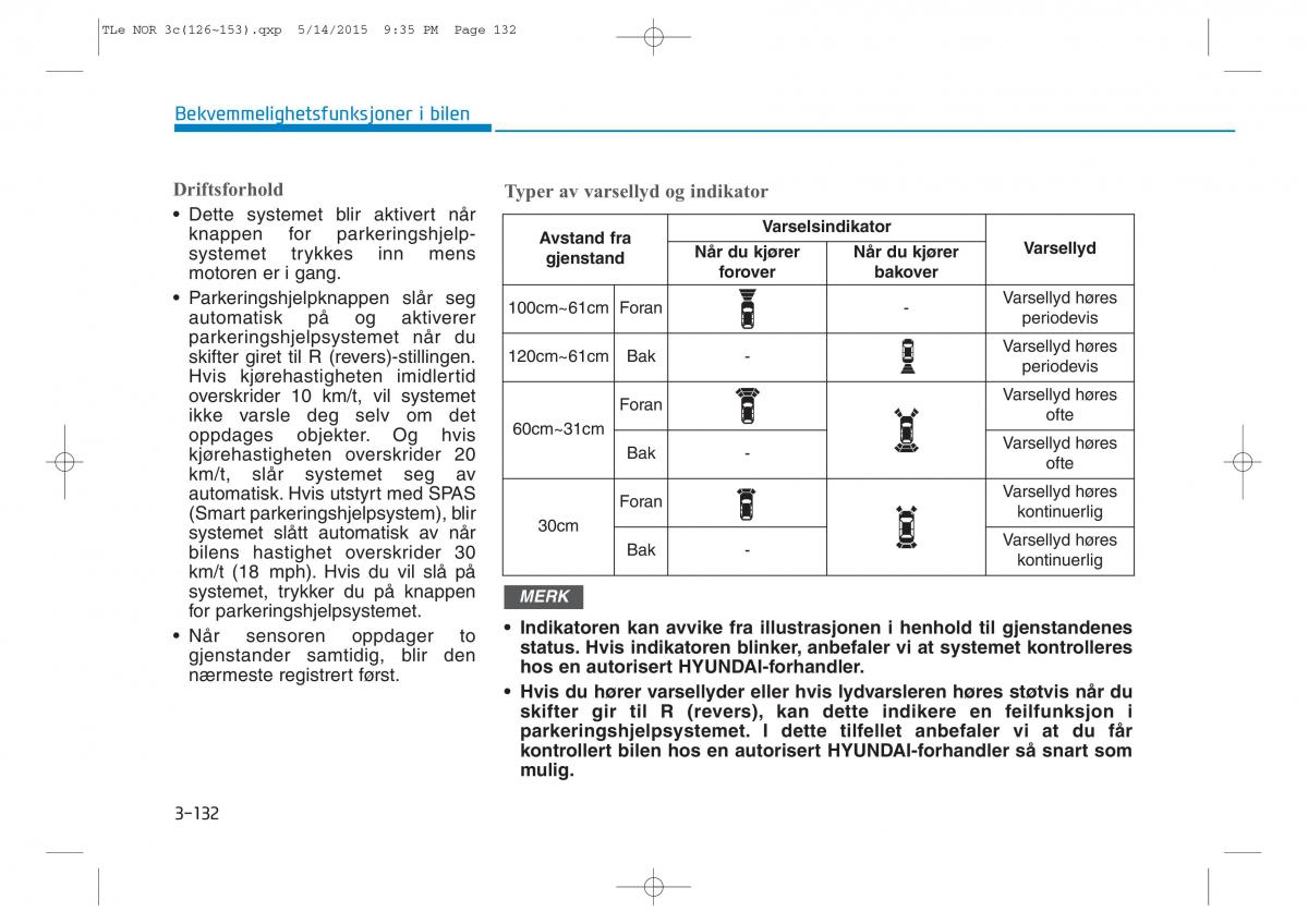 Hyundai Tucson III 3 bruksanvisningen / page 237