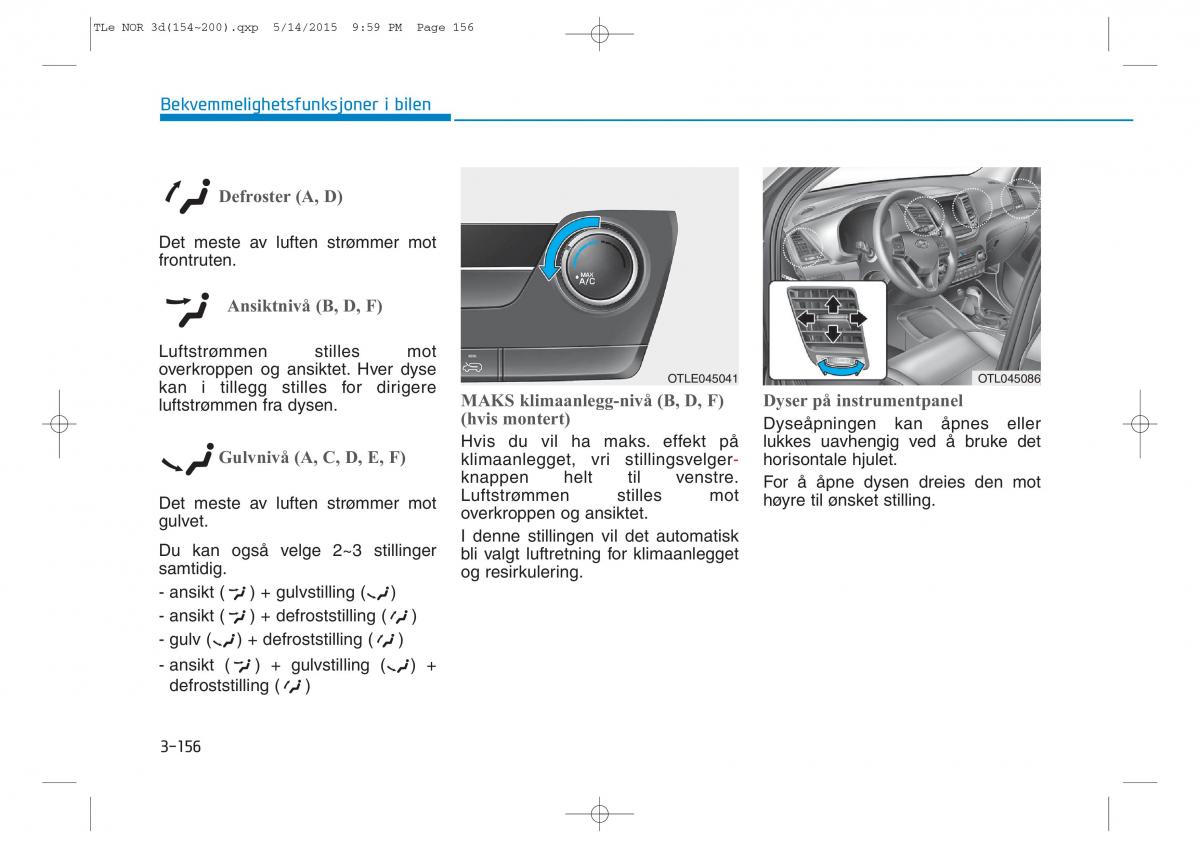 Hyundai Tucson III 3 bruksanvisningen / page 261