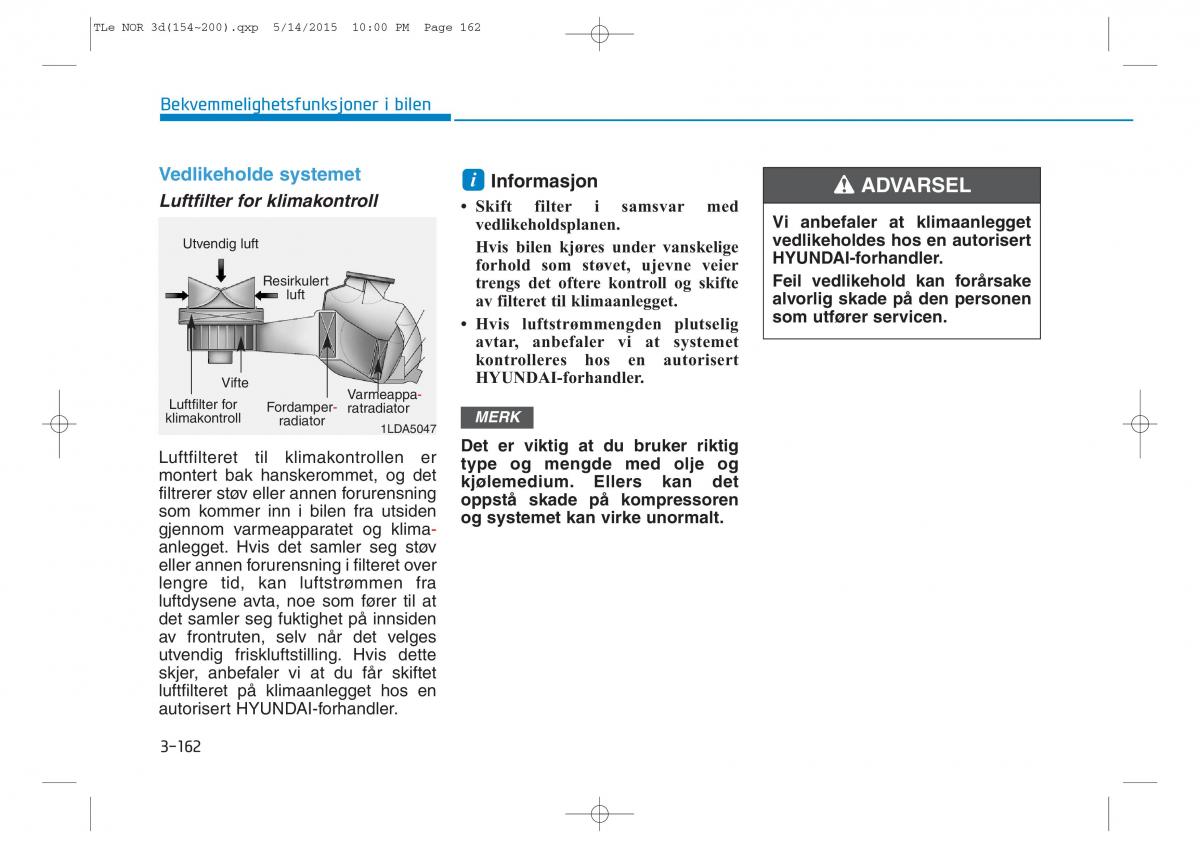 Hyundai Tucson III 3 bruksanvisningen / page 267