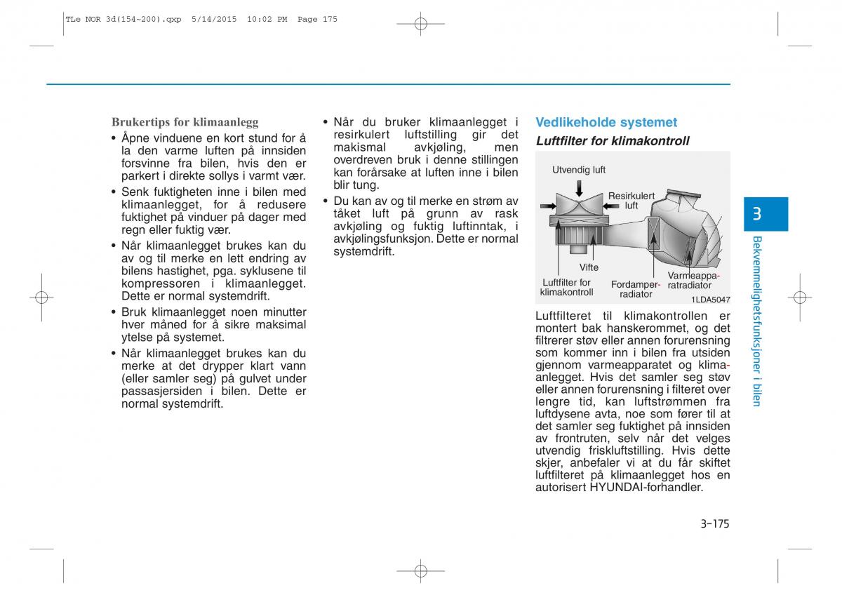 Hyundai Tucson III 3 bruksanvisningen / page 280