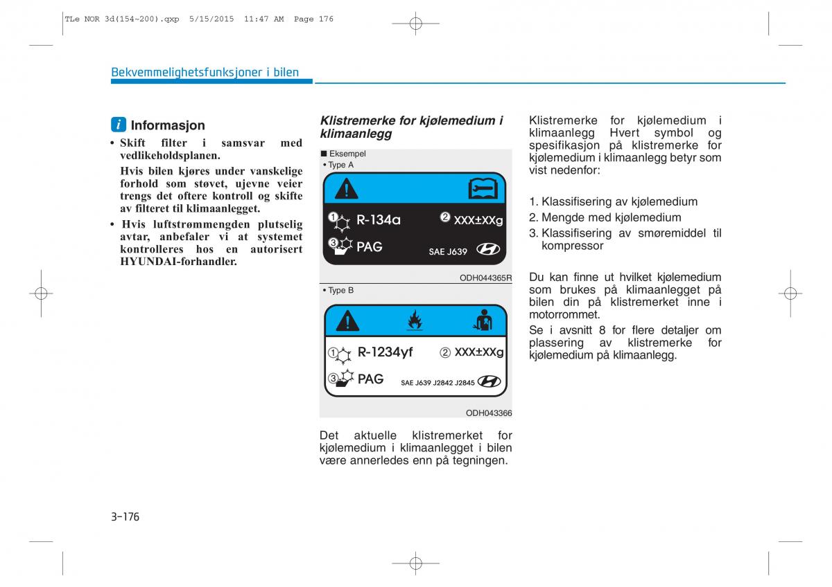 Hyundai Tucson III 3 bruksanvisningen / page 281