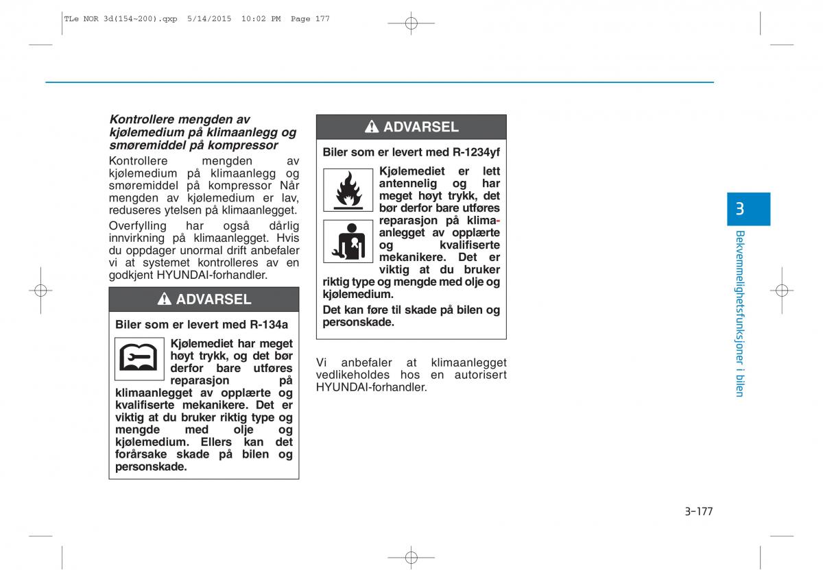 Hyundai Tucson III 3 bruksanvisningen / page 282