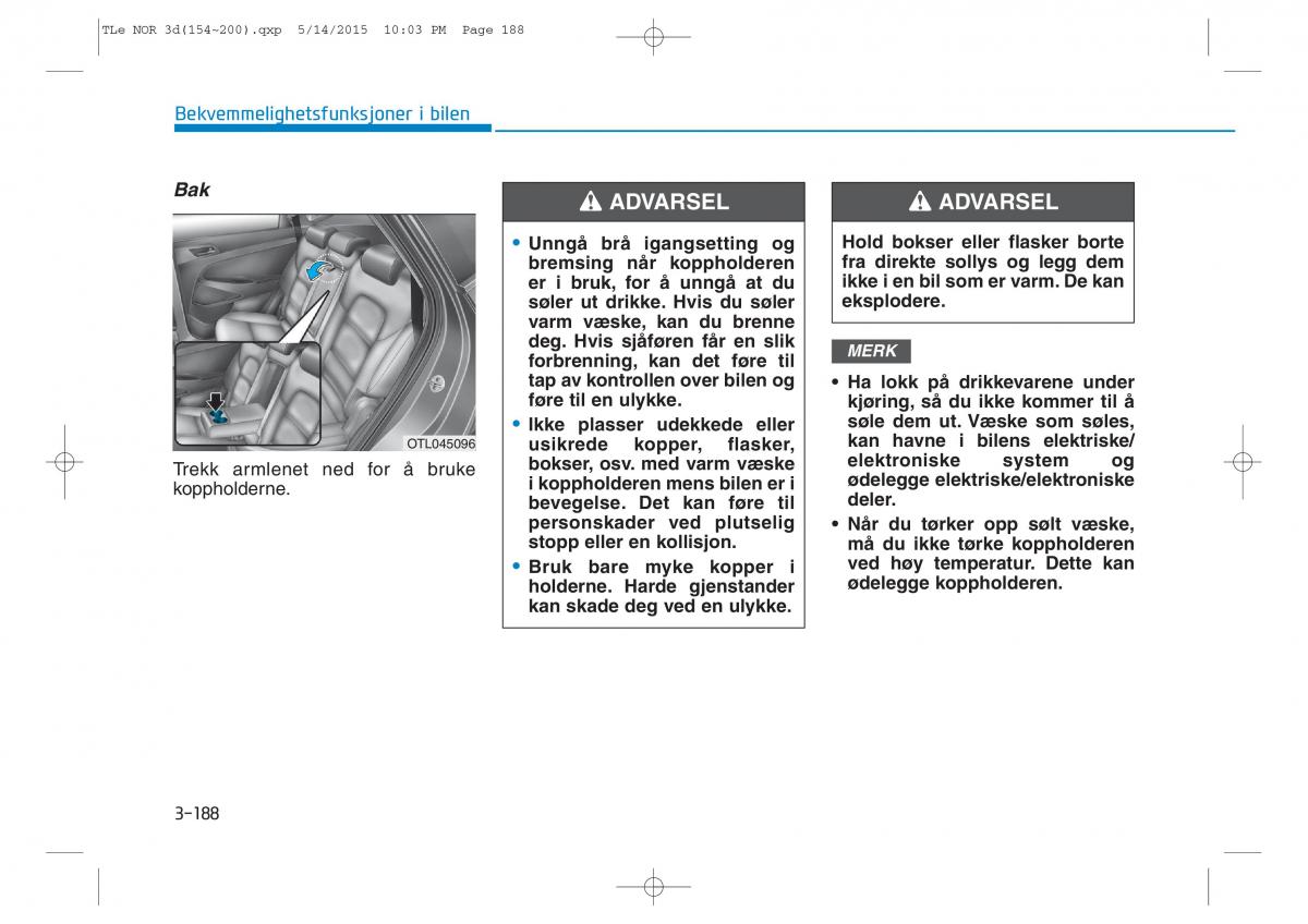 Hyundai Tucson III 3 bruksanvisningen / page 293