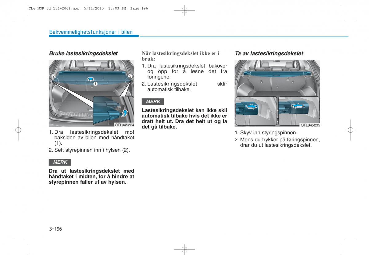 Hyundai Tucson III 3 bruksanvisningen / page 301