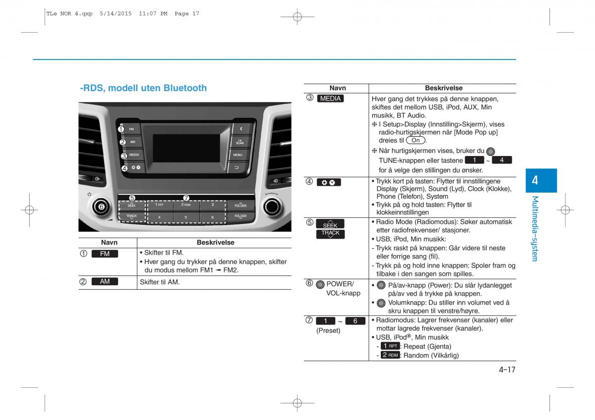 Hyundai Tucson III 3 bruksanvisningen / page 322