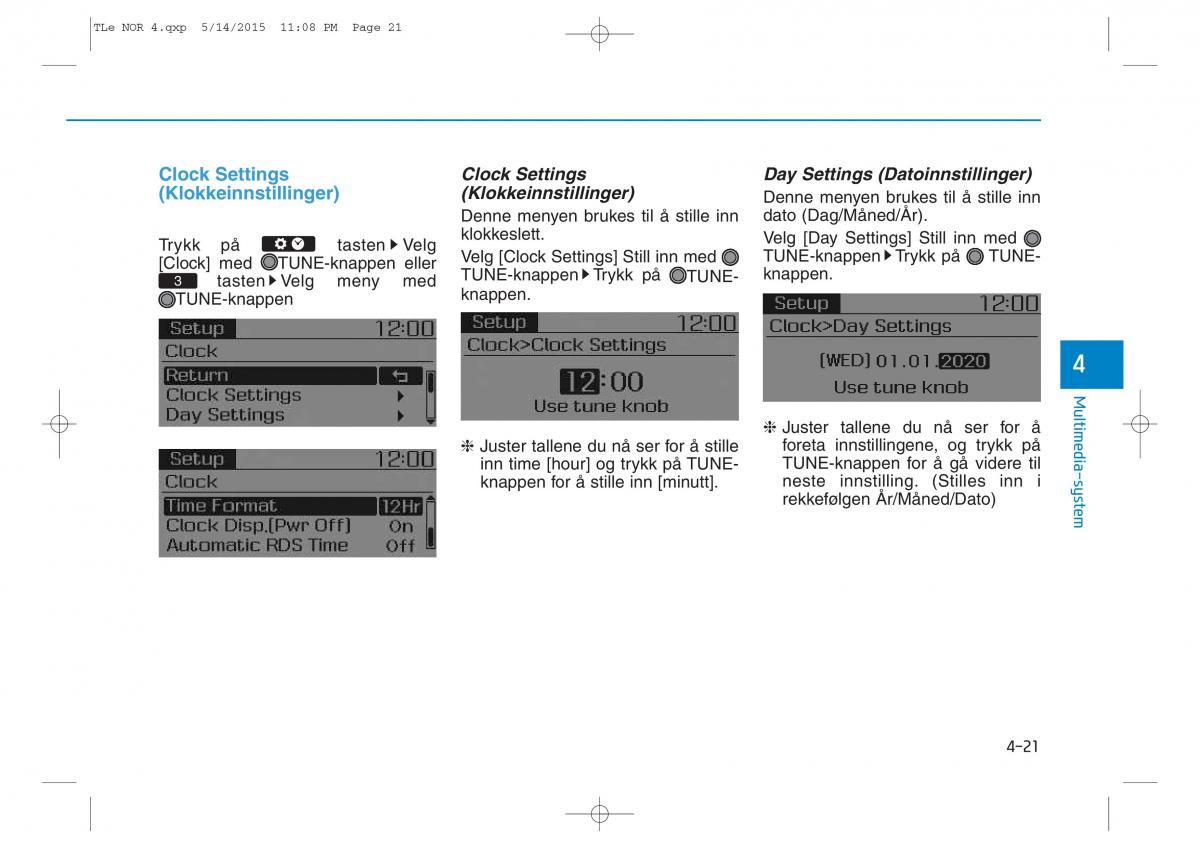 Hyundai Tucson III 3 bruksanvisningen / page 326