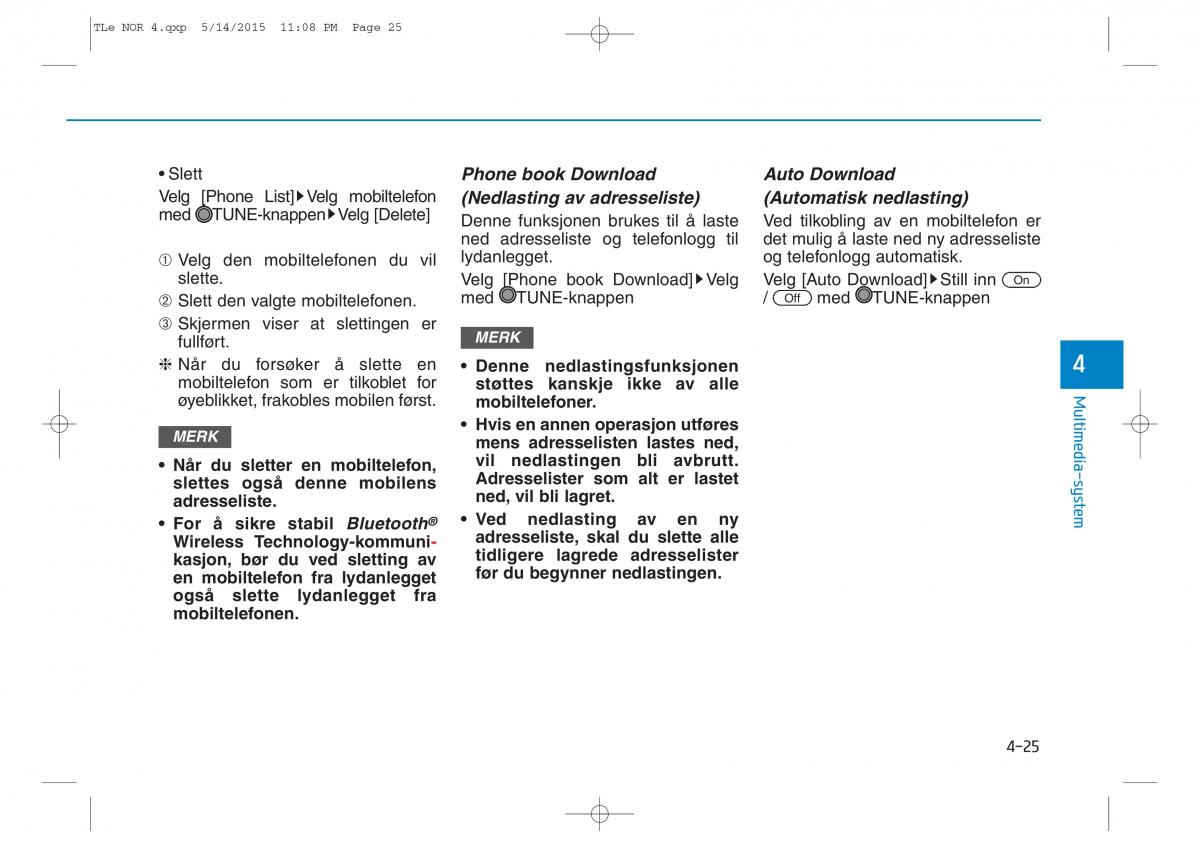 Hyundai Tucson III 3 bruksanvisningen / page 330