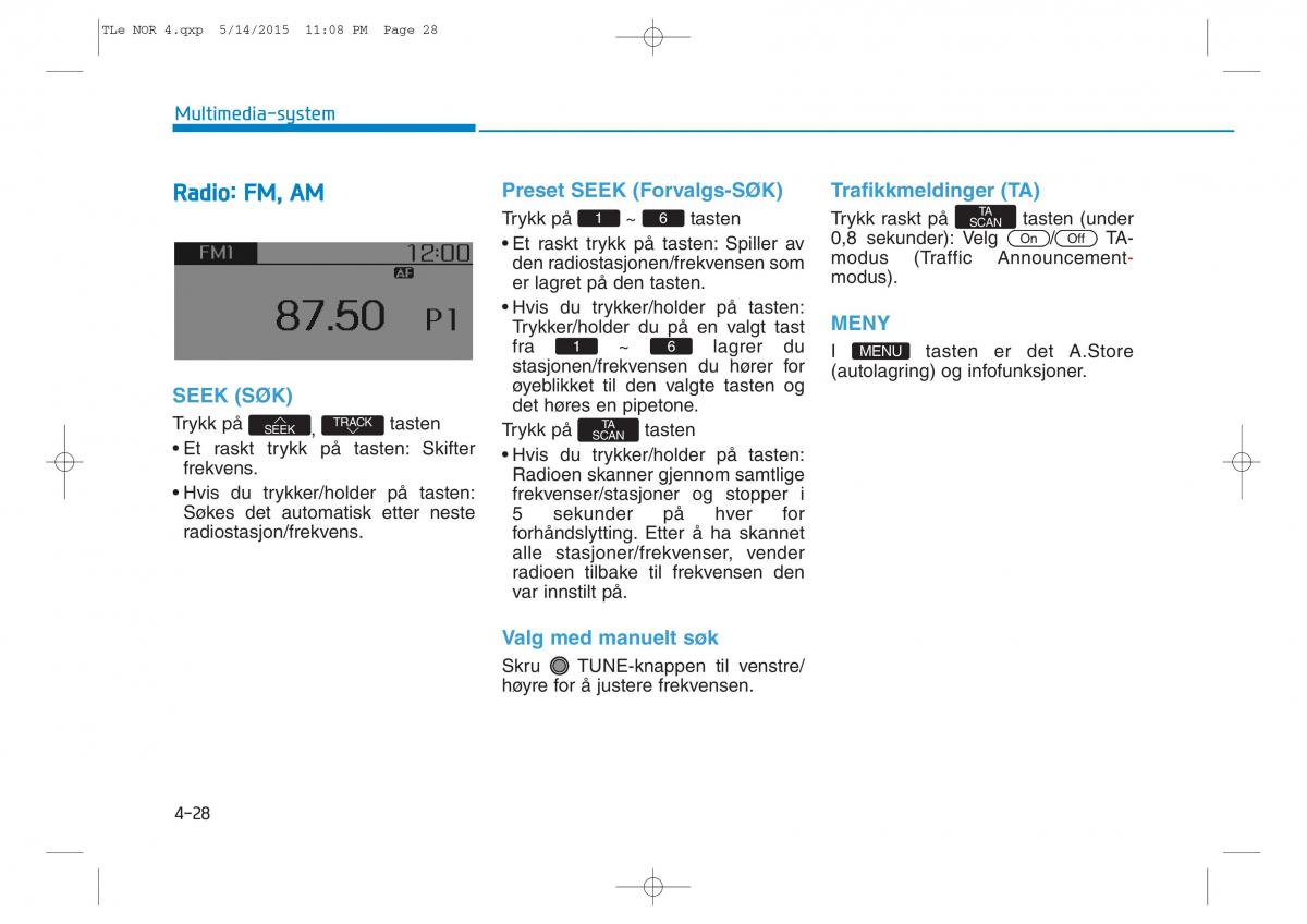 Hyundai Tucson III 3 bruksanvisningen / page 333