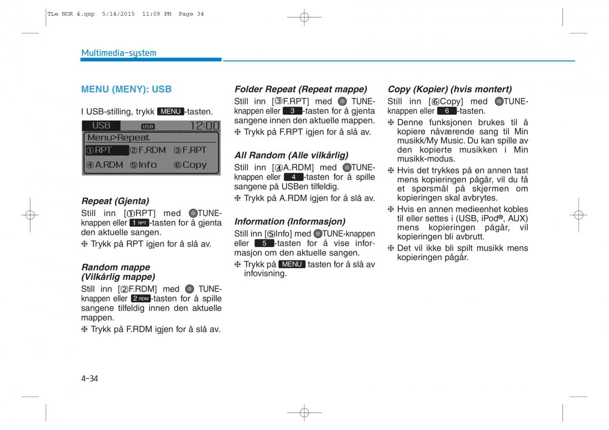 Hyundai Tucson III 3 bruksanvisningen / page 339