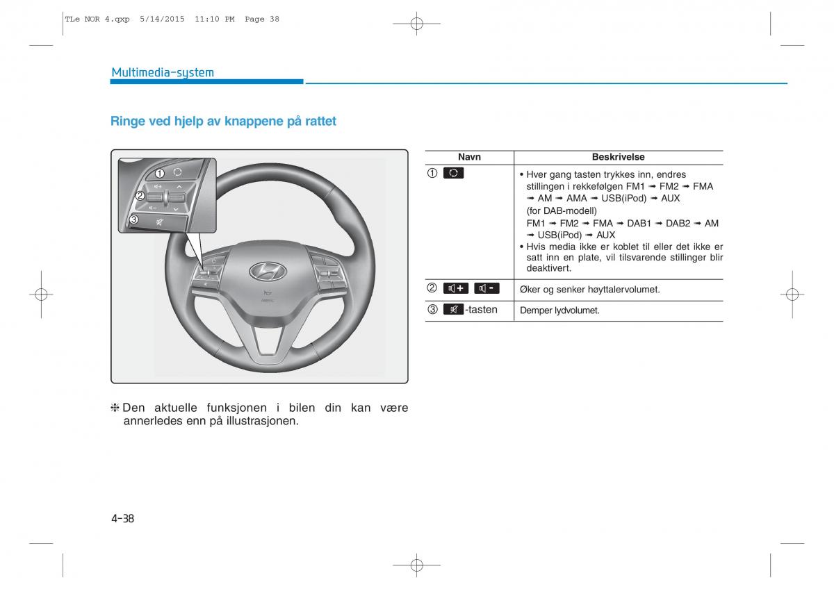 Hyundai Tucson III 3 bruksanvisningen / page 343