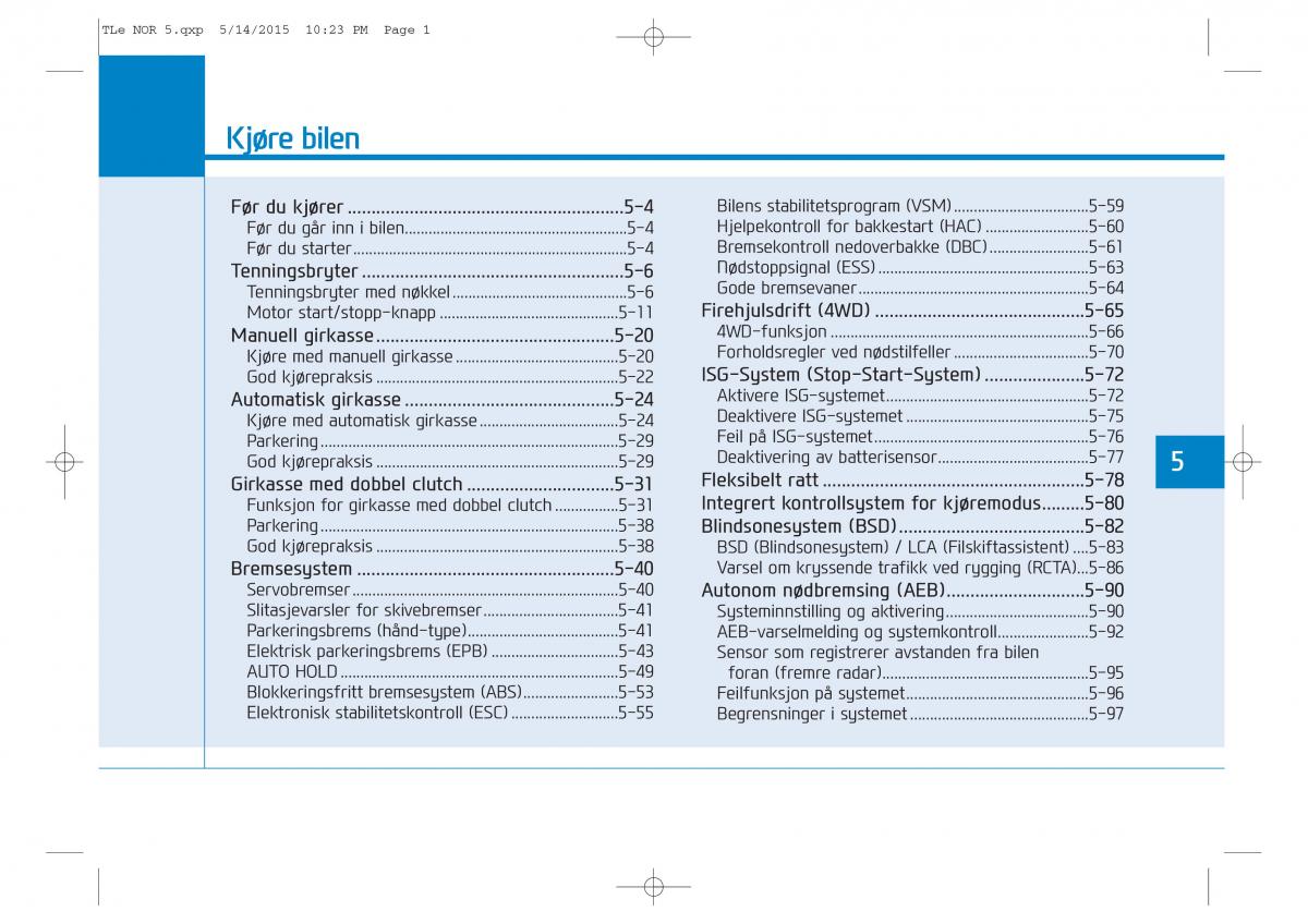 Hyundai Tucson III 3 bruksanvisningen / page 353