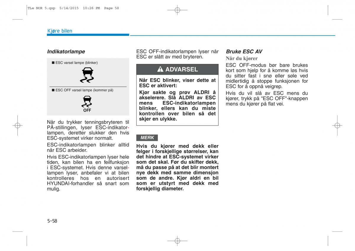 Hyundai Tucson III 3 bruksanvisningen / page 410