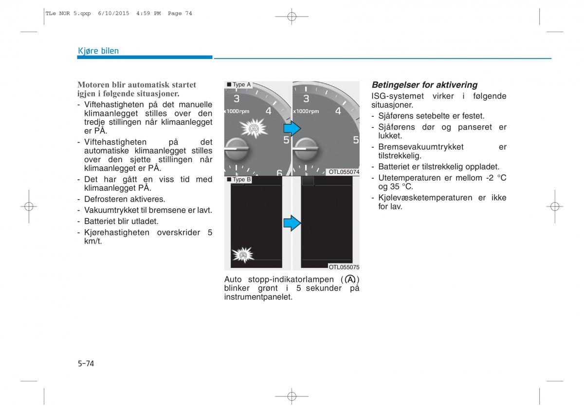 Hyundai Tucson III 3 bruksanvisningen / page 426