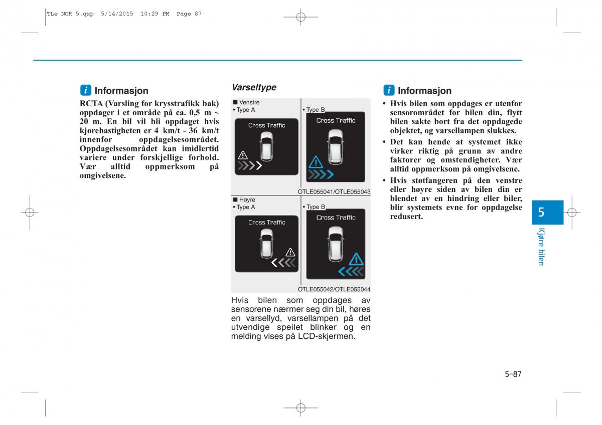 Hyundai Tucson III 3 bruksanvisningen / page 439