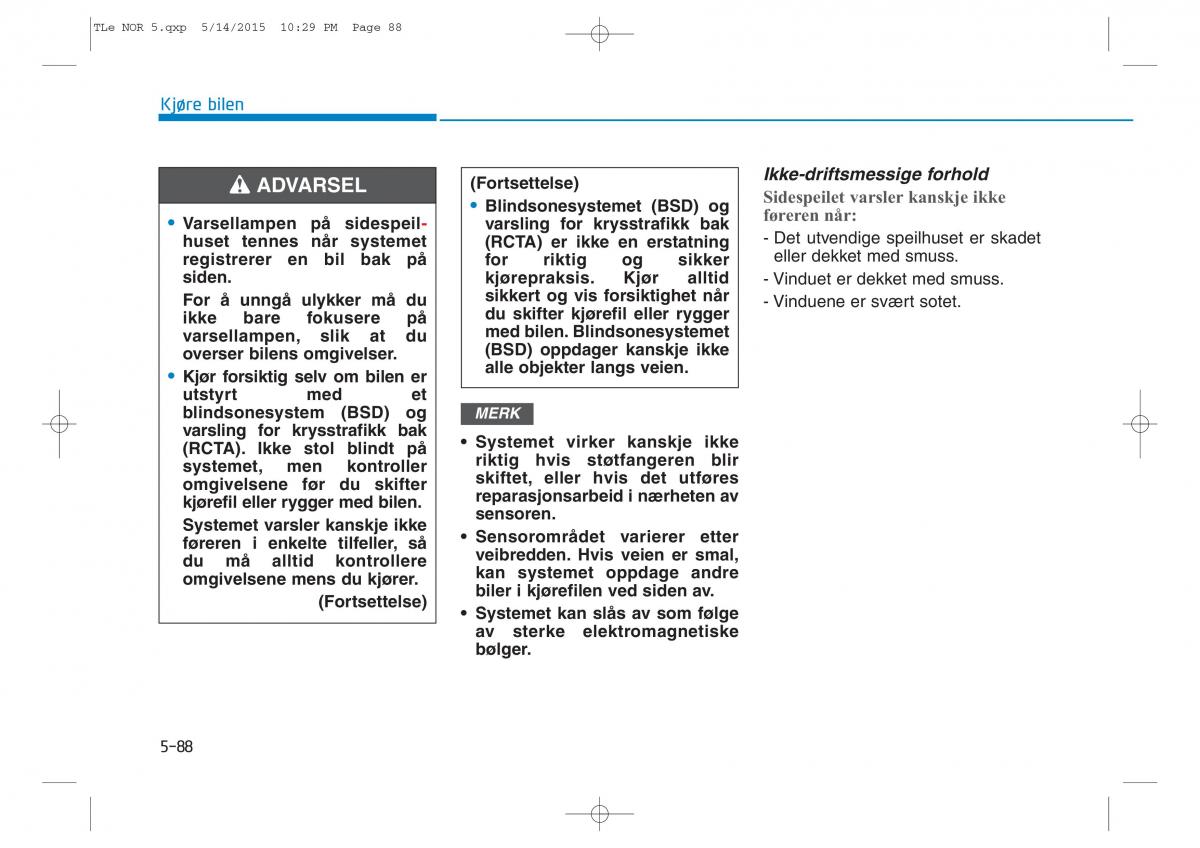 Hyundai Tucson III 3 bruksanvisningen / page 440