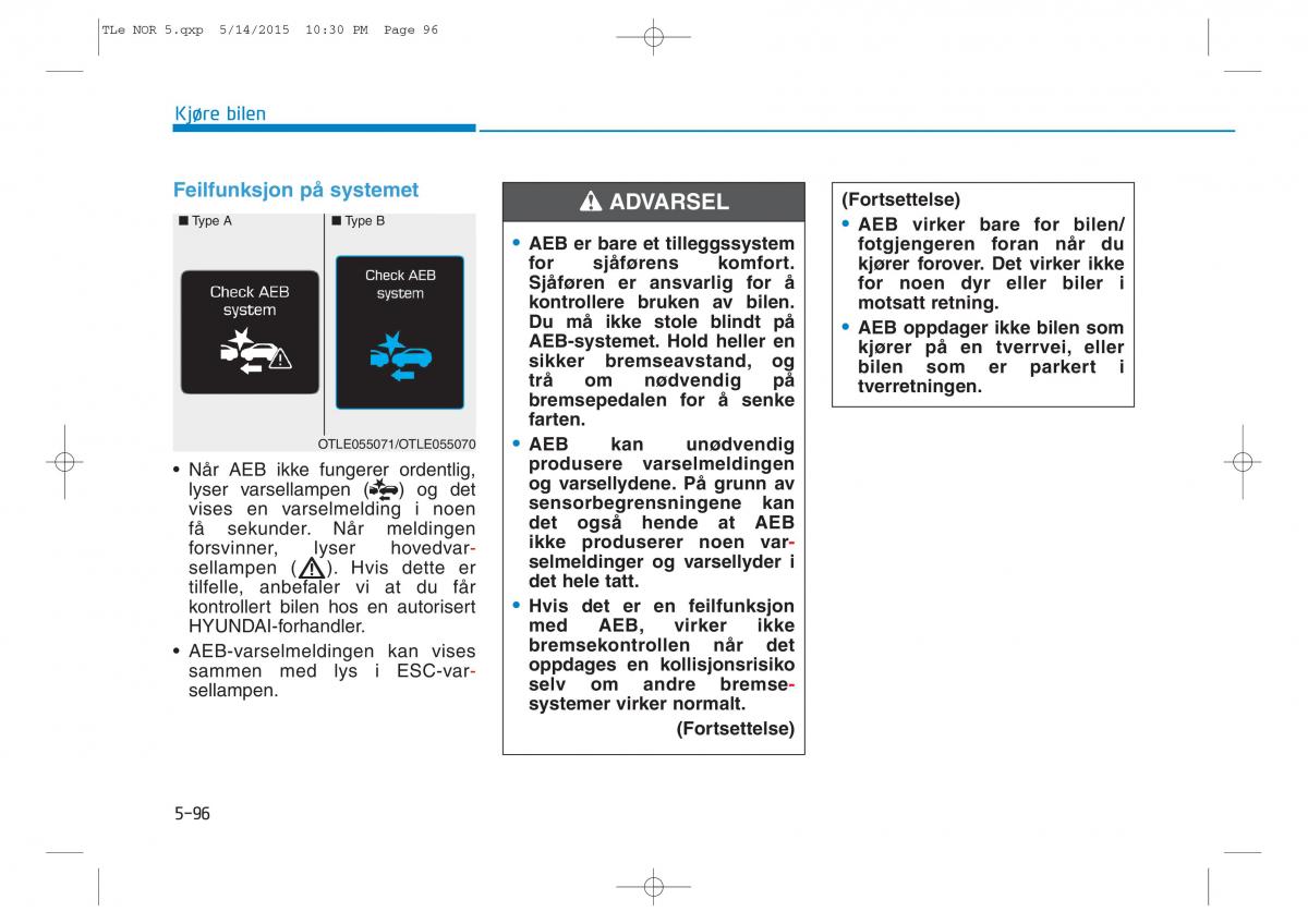 Hyundai Tucson III 3 bruksanvisningen / page 448