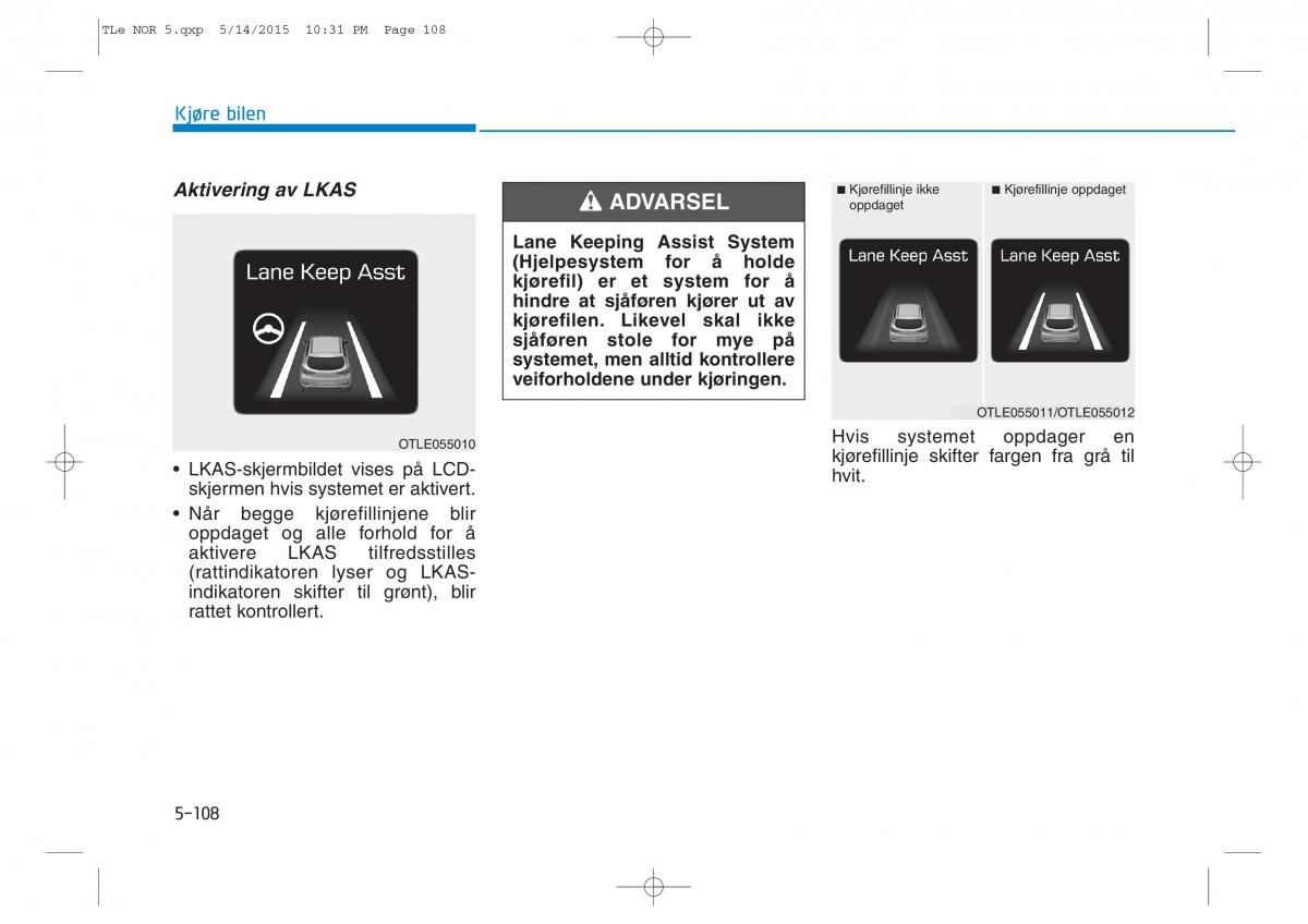 Hyundai Tucson III 3 bruksanvisningen / page 460