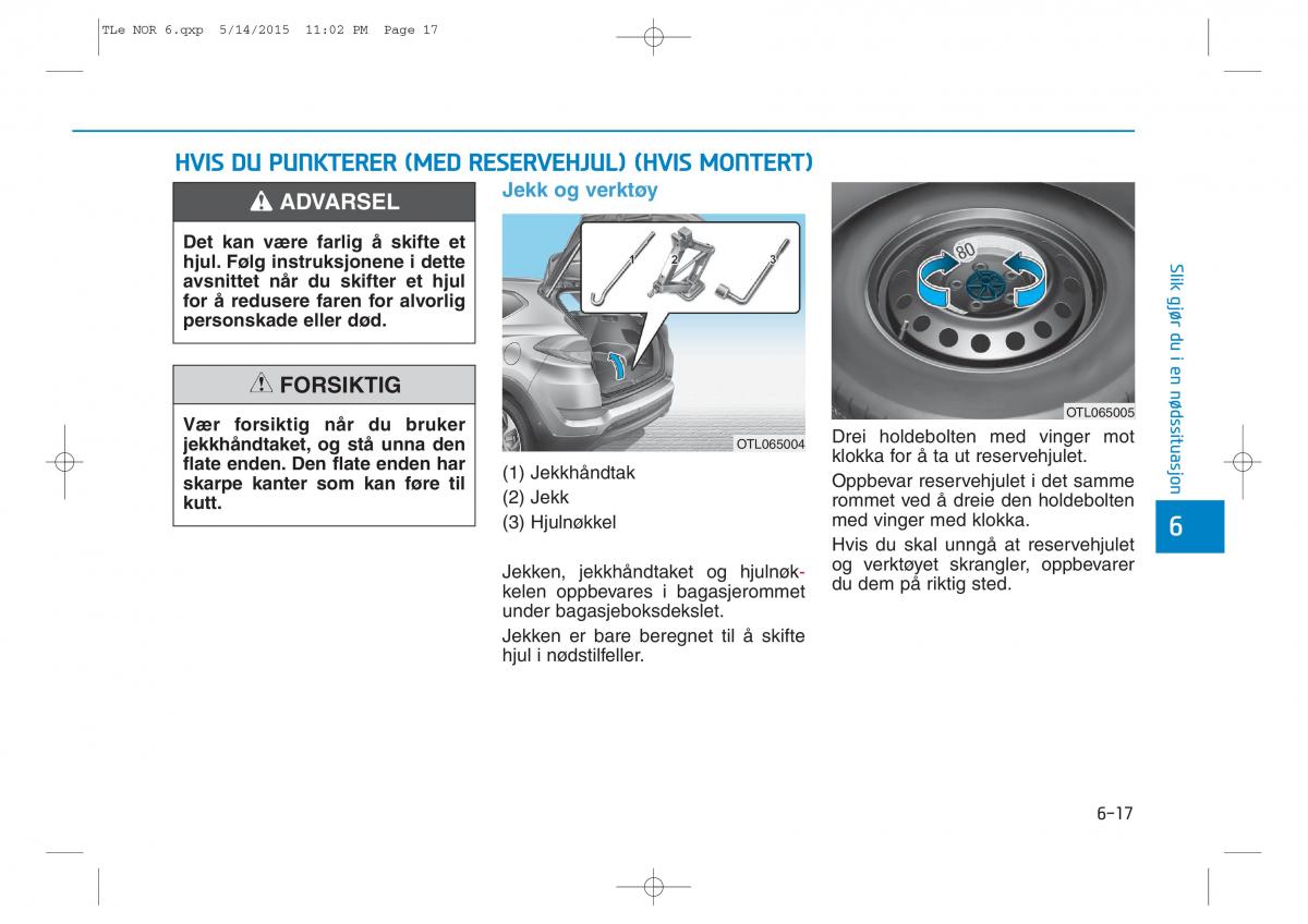 Hyundai Tucson III 3 bruksanvisningen / page 517