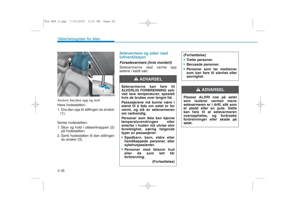 Hyundai Tucson III 3 bruksanvisningen / page 52