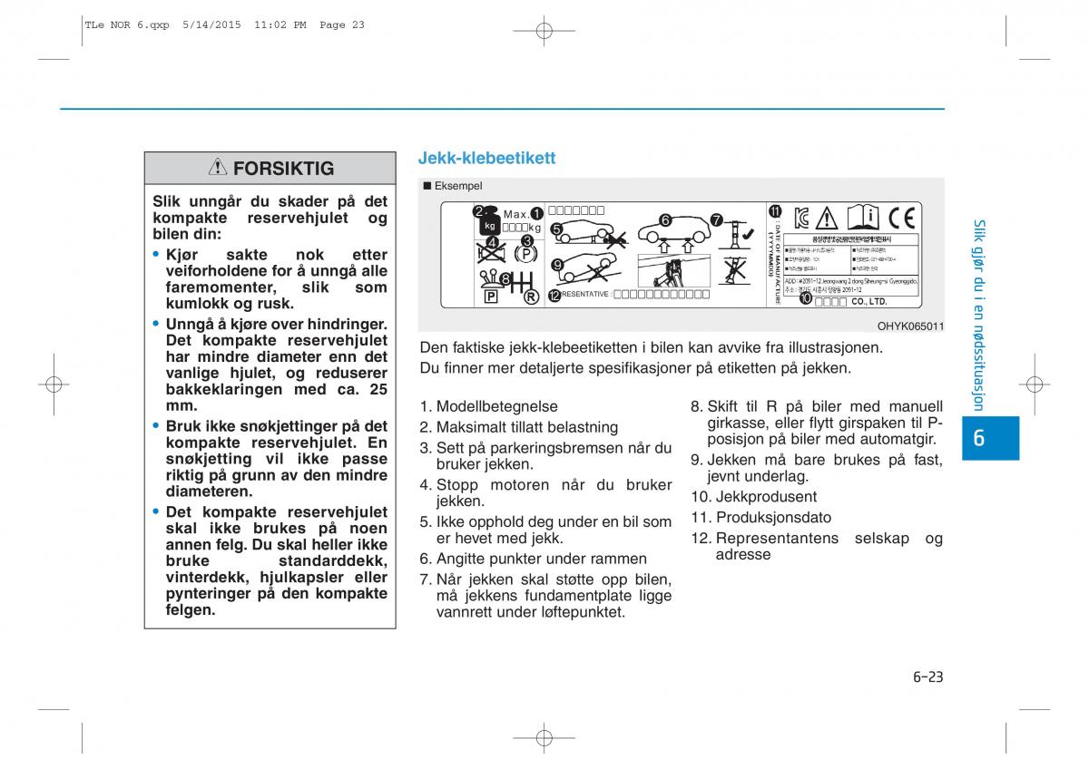 Hyundai Tucson III 3 bruksanvisningen / page 523