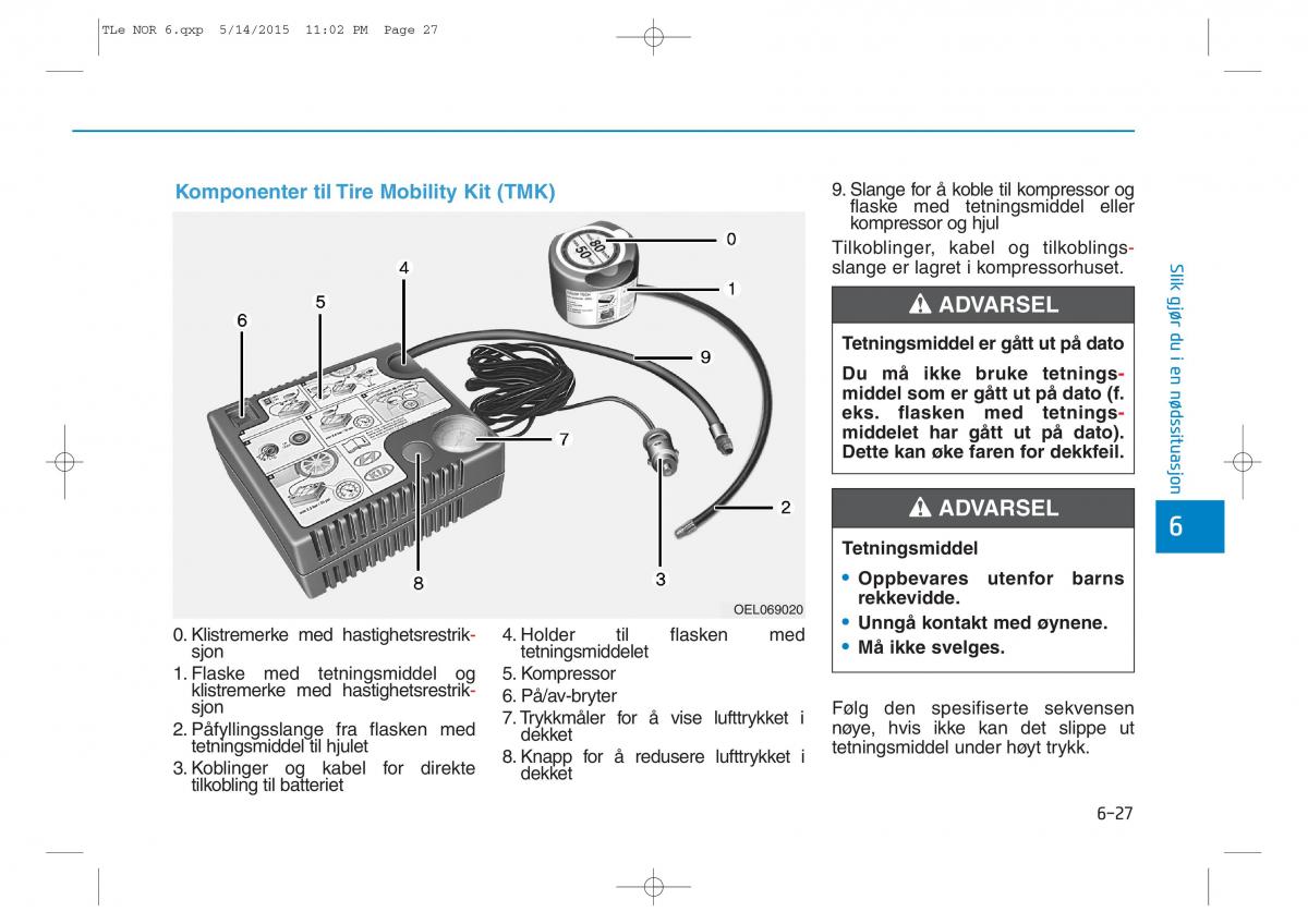 Hyundai Tucson III 3 bruksanvisningen / page 527