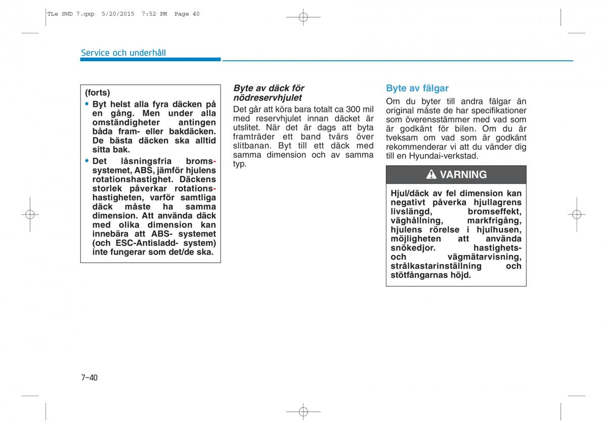 Hyundai Tucson III 3 instruktionsbok / page 562