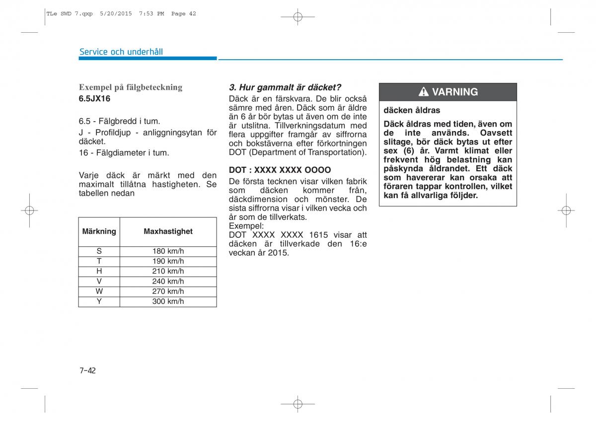 Hyundai Tucson III 3 instruktionsbok / page 564