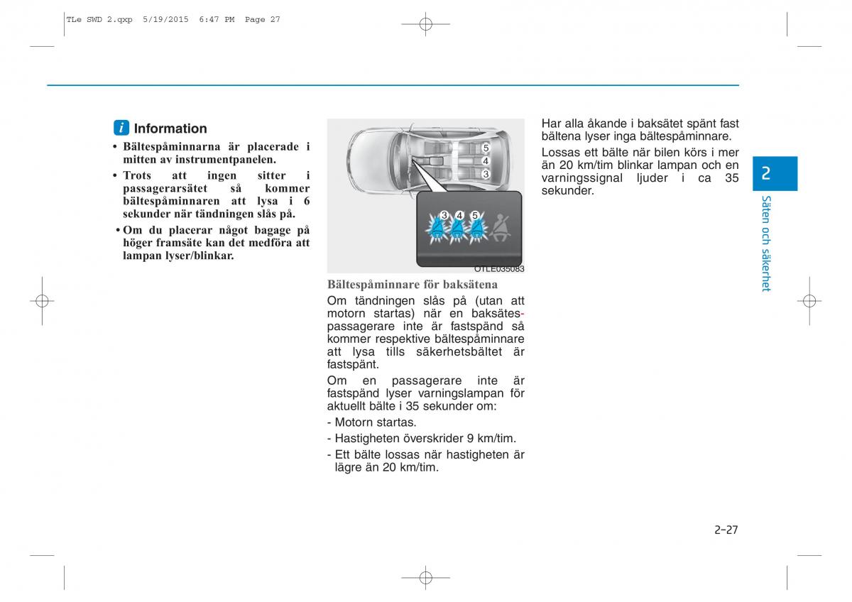 Hyundai Tucson III 3 instruktionsbok / page 57