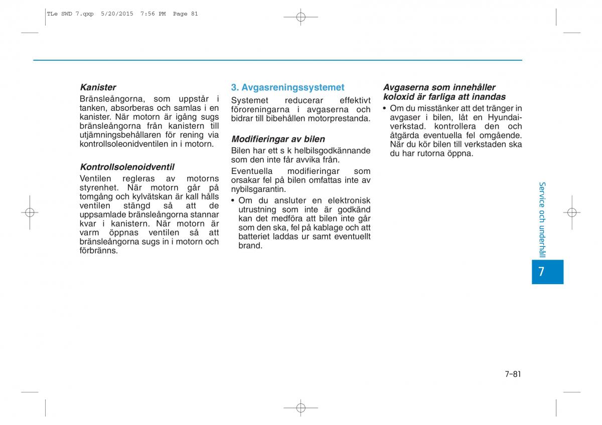 Hyundai Tucson III 3 instruktionsbok / page 603