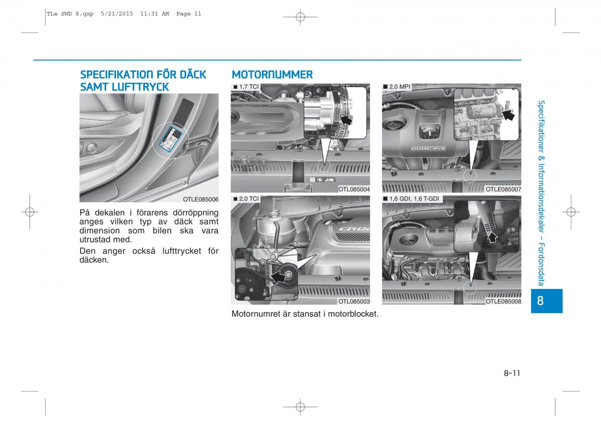 Hyundai Tucson III 3 instruktionsbok / page 617