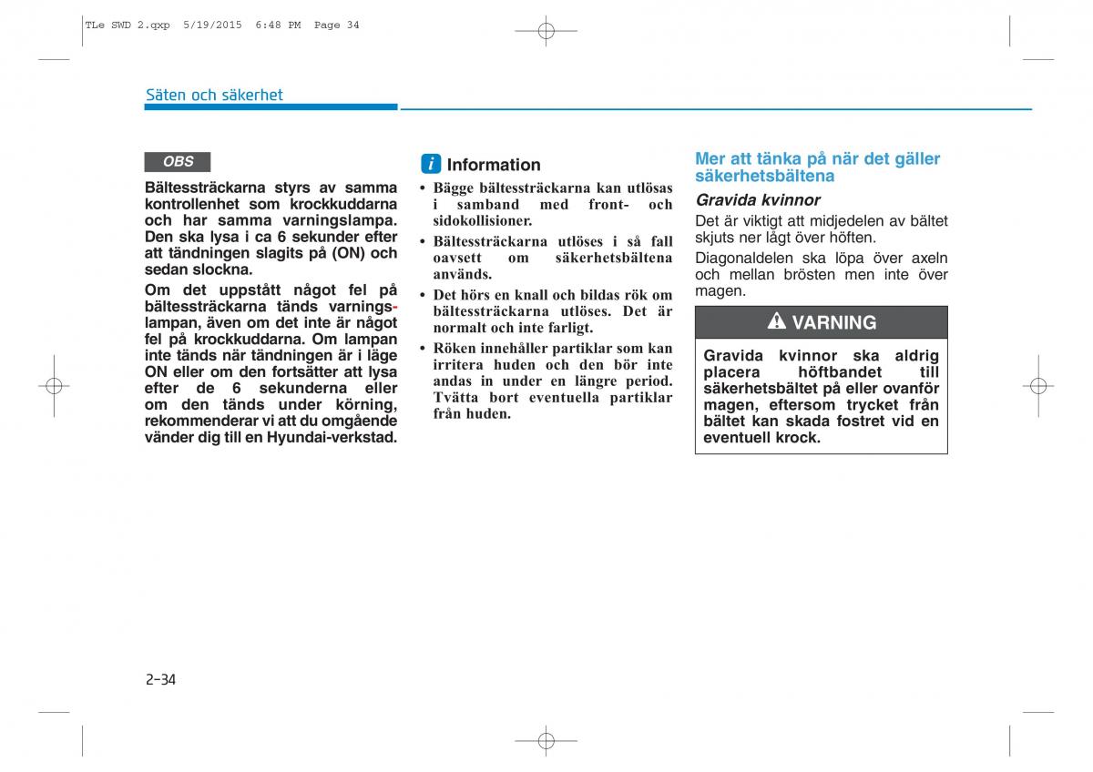 Hyundai Tucson III 3 instruktionsbok / page 64