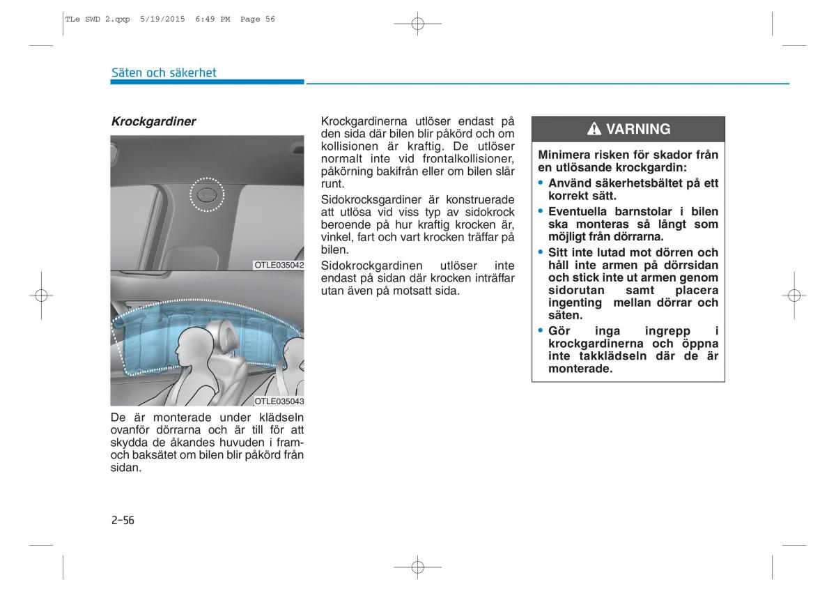 Hyundai Tucson III 3 instruktionsbok / page 86