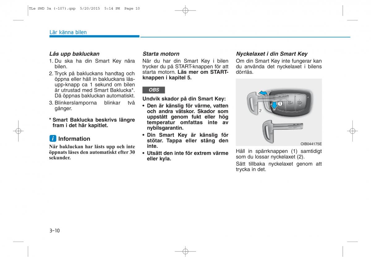 Hyundai Tucson III 3 instruktionsbok / page 112