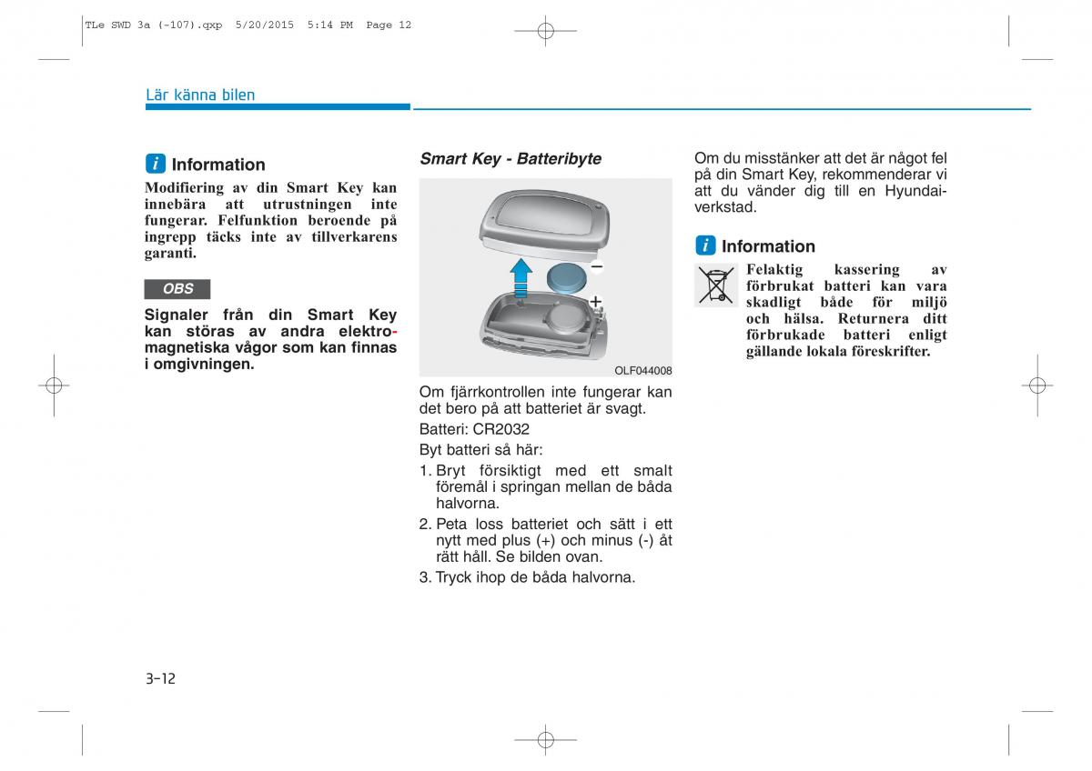 Hyundai Tucson III 3 instruktionsbok / page 114