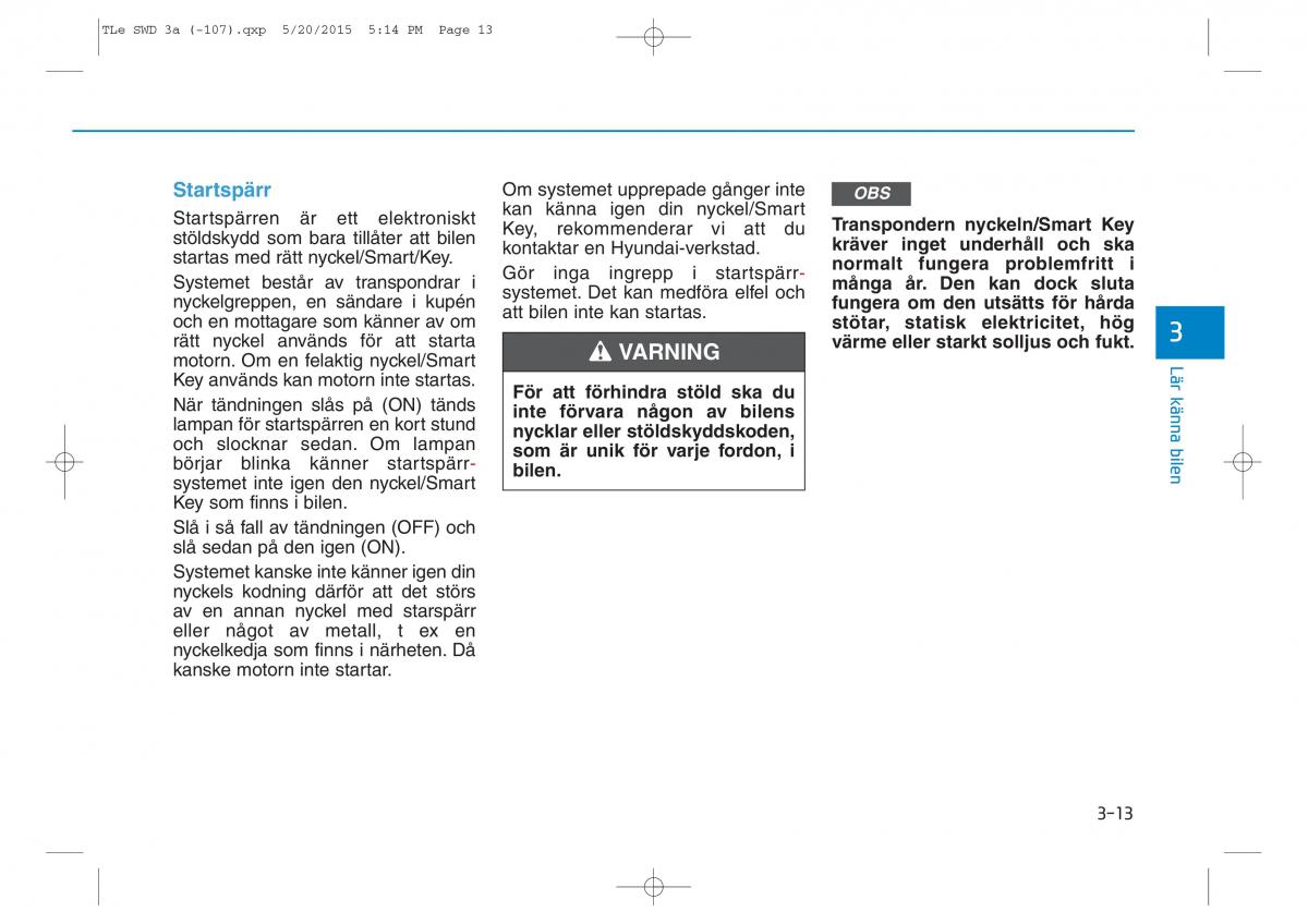 Hyundai Tucson III 3 instruktionsbok / page 115