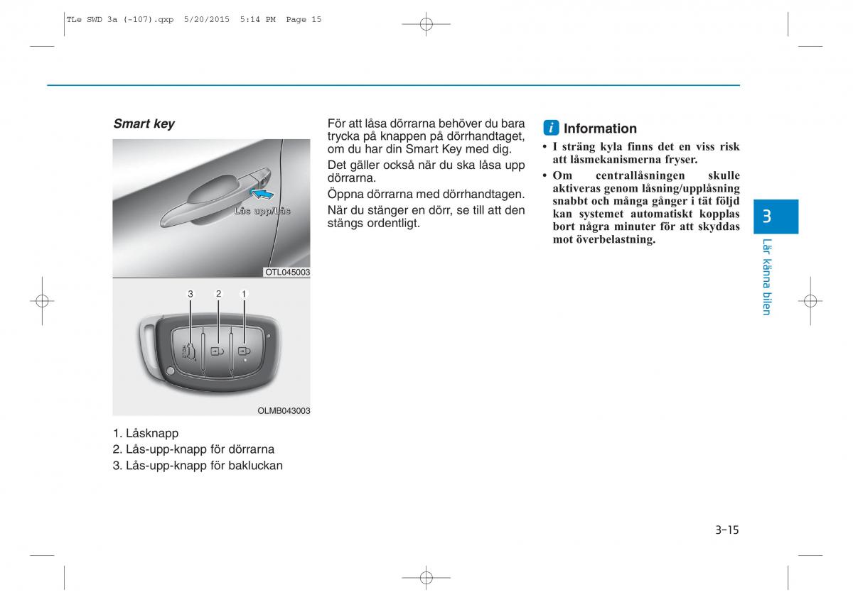 Hyundai Tucson III 3 instruktionsbok / page 117