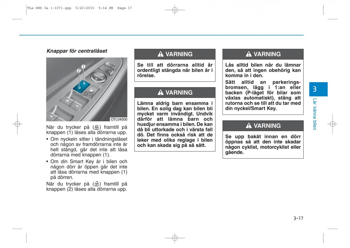 Hyundai Tucson III 3 instruktionsbok / page 119