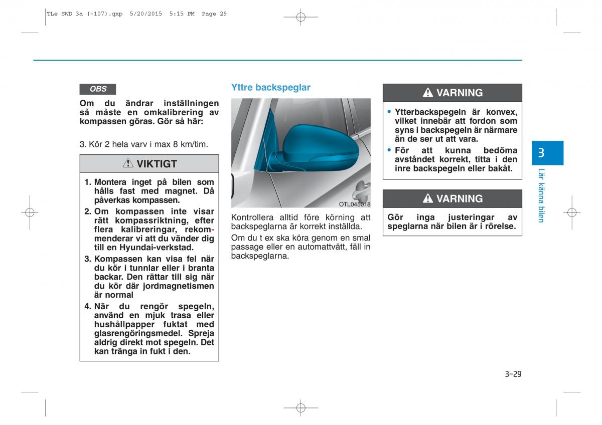 Hyundai Tucson III 3 instruktionsbok / page 131