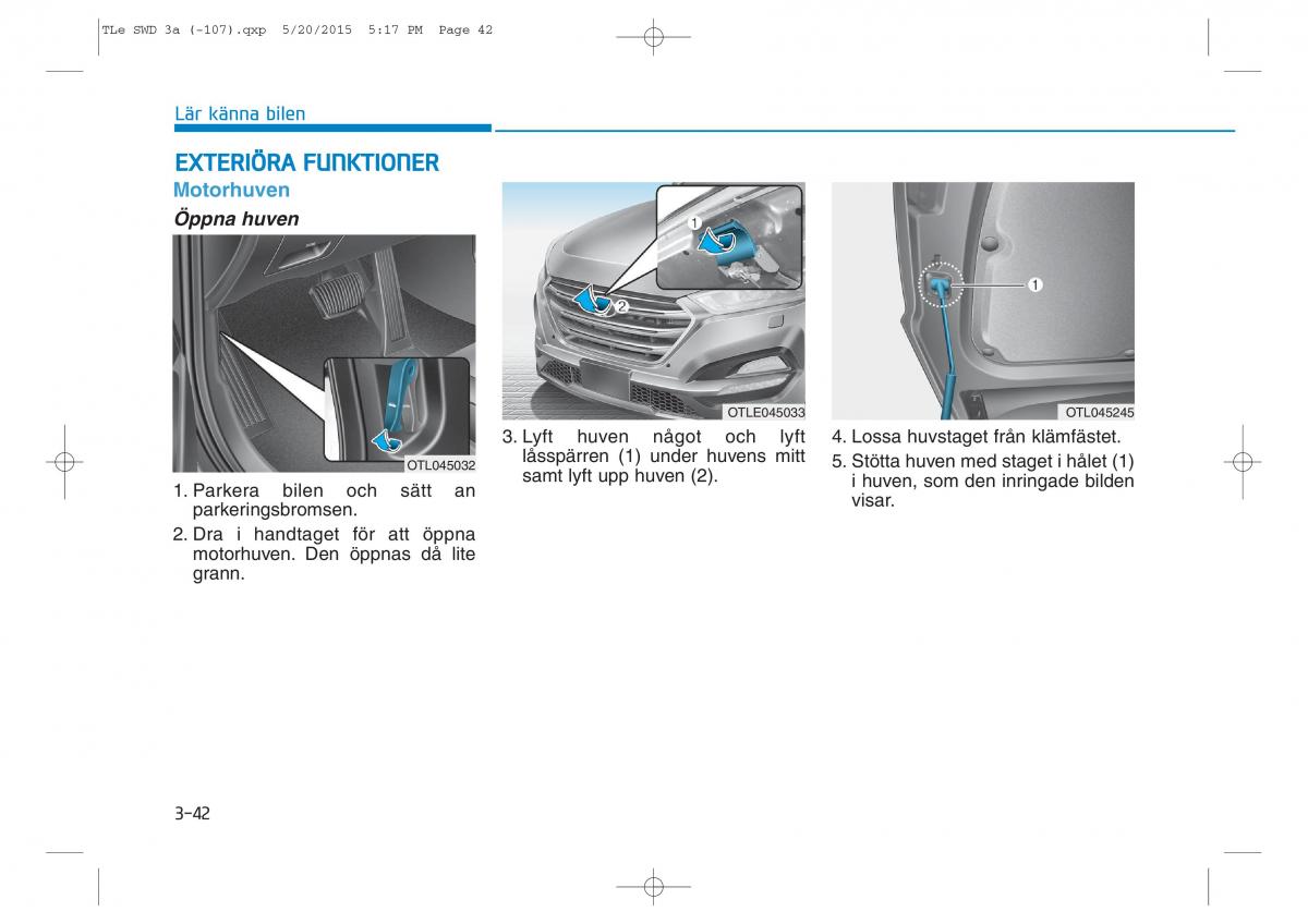 Hyundai Tucson III 3 instruktionsbok / page 144