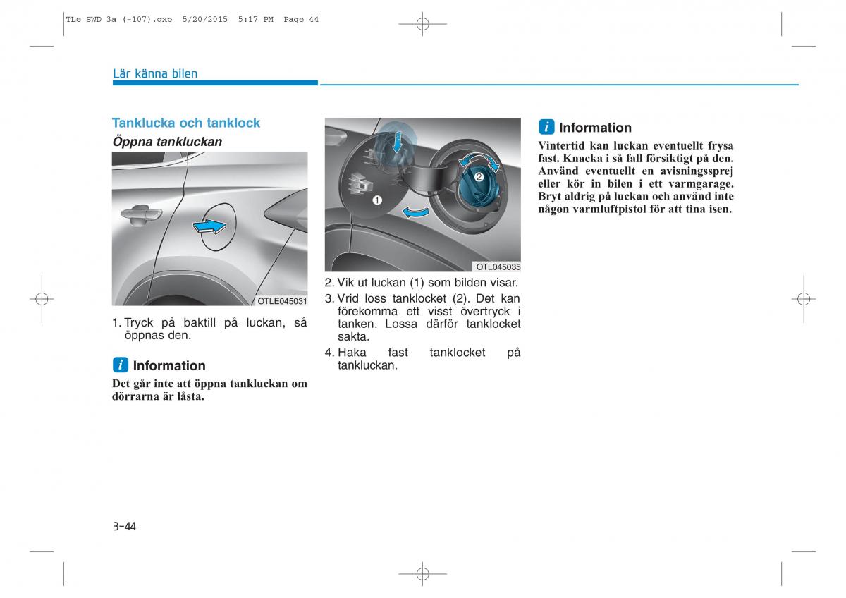 Hyundai Tucson III 3 instruktionsbok / page 146